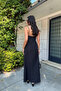Adjustable Strap Cotton Summer Women's Long Dress - 7