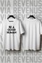 Be a Good Human Printed Crew Neck Wide Fit Unisex 100% Cotton Tshirt