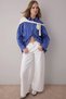White High-Waist Wide Leg Jeans - TWOAW26JE00023 - 2