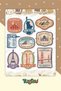World Cities Sticker Set, Travel Sticker Set, 21 City Themed Stickers - 2