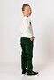 Boy's Green Velvet Trousers - 3