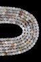 4x4 mm Cube Cut Sun Stone Array - Dz3897