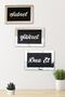 3d Be Patience Be Thankful Pray Set of 3 (26*16)