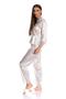 Ecru Women's Nightgown Set 6 Pieces - T3077 - 6