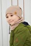 Baby Boy Child Milk Coffee Hat Beanie Handmade Comfortable Skin-Friendly Cotton Camisole - 6