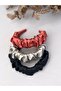 Women's 3-Piece Satin Gather Crown