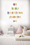 Kids Room Wall Sticker English Numbers Numbers - 8