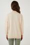 Dik Yaka Basic Örme Sweat Bayan Sweat 5863323 - 6