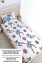 Single Duvet Cover Set (Without Sheets) 160X220 cm - Cartoon Series - Captain America - 3