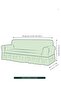 Bürümcük Sofa, Sofa, Sofa Bed Cover, with elastic, flexible, skirt for 3 seats - 2