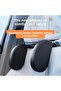 Foldable Adjustable Artificial Leather Car Pillow Auto Travel Pillow Car Neck Collar Auto Pillow - 4