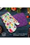 2-Piece Stylish Oven Mitt and Pot Holder Set - Multi-Functional Kitchen Essentials - 3