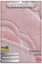 Cotton Woven Water Absorbent Bath Mat, Bathroom Rug Royal 100X100 cm Powder - 3