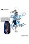 Panther Double Zipper Polyester Badminton Kit Bag (ROYAL BLUE, LARGE) - 3