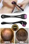 Beard and Hair Remover Roller: Skin Rejuvenation with Titanium Microneedle Facial Massager