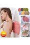 Suction Cup Bath Brush Massage Pad Back Foot Pouch Washing Tool Washcloth Back Foot Massage Mat Suction Cup