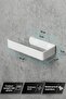 Adhesive Toilet Paper Holder - Decorative Bathroom Hanger Napkin Holder - 2
