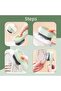 Cleaning Brush with Detergent Soap Chamber and Handle