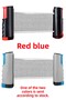Table Tennis Net Ping Pong Net with Automatic Tensioning Mechanism Compatible with All Tables - 8