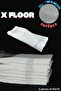 X-floor 2 Large Size Miracle Floor Wiping Cloth - Cleaning Cloth - Comfortable Floor Cloth -50x70- - 3