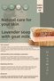 Lavender Oil Soap - 100% Natural Pumpkin Fiber Goat Milk Lavender Oil Soap - 120 Gr - 2