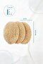Pumpkin Peeling Disc (6 Pack) - Bath Loofah - 3