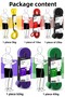 5-15-25-35-45 kg Resistance Band Set Muscle Building Bands Fitness Pilates Cross Training Band 5 Sizes - 3