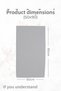 Set of 6 Gray Hand Towels - 50X90 Cm, 225 Gr, 100% Cotton, Spa and Hotel Towels - 3