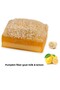 Set of 3 Pumpkin Fiber Soap Goat Milk & Lemon Double Sided Facial Massage Tool Exfoliating Acne Rushur Stone - 2