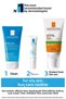 Skin Care Set for Oily Skin: Cleansing Gel & Duo M+ Care Cream & Anthelios Sunscreen