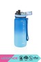650ml New Double Color Leak-Proof Bpa-Free Motivational Tritan Water Bottle with Lockable Lid - 2