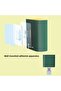 Soft Silicone Head - Wall Mounted Toilet Brush Set with Lid - 6