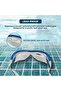 Premium Swimming Goggle | Anti-fog & Uv Protection | Blue | 180° View | Hard Case - 4