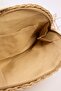Camel Püskül Detaylı Hasır Kadın Mini Boy Clutch Çanta TAKSS25PY00005 - 7