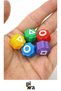 لعبة Squid Game Gonggi 5 Stone - مجموعة تطوير الذكاء الملونة والحنين إلى الماضي - 3