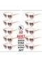 Hearted Bride Bridesmaid Sunglasses Set of 10 Pink Wedding Engagement Bride Henna after Birthday Party - 3