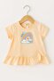 Baby Girl 2 Piece Shorts Set Cotton - 4