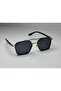 Pi̇lot Gold Sunglasses Metal Frame Black Glass Color 54-19-147 - 4