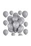 25 Gray Balloons - Birthday Concept - Party Supplies - Bride to Be Supplies