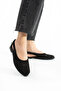 Black Open Side Braided Sandals - 6