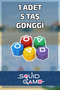 مجموعة ألعاب Squid Game 2 - Squid Game 2 Fun Games Ddakji،، Gonggi، Stone Tipping - 4