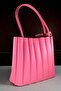 Pleated Strap Shoulder Bag, Accordion Bag, Ribbon, Pleated Shoulder Bag. - 8