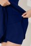 Lycra United Shorts with Breast Pad Dress Swimsuit Navy Blue - 6