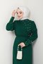 Pearl Detail Special Occasion Dress