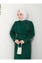 Pearl Detail Special Occasion Dress - 4
