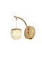 Milly Wall Sconce with 3 Colors Leds (Yellow-White-Daylight) Modern Acrylic Wall Sconce -Gold - 3