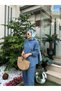Organic Şile Cloth Indigo Pants Set - 3