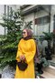 Yellow Muslin Skirt Loose Suit - 4