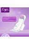 Natural Cotton Feel Maxi Thick Folded with Wings Normal Sanitary Pads 30pcs - 3