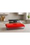 Plastic Rectangular Pyrex Cover 1 Piece Red - 3
